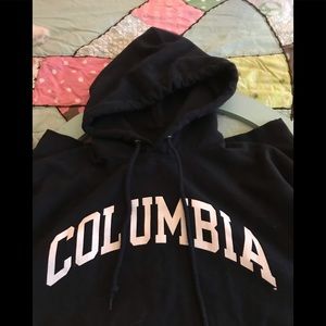Champion brand Columbia hooded sweatshirt
